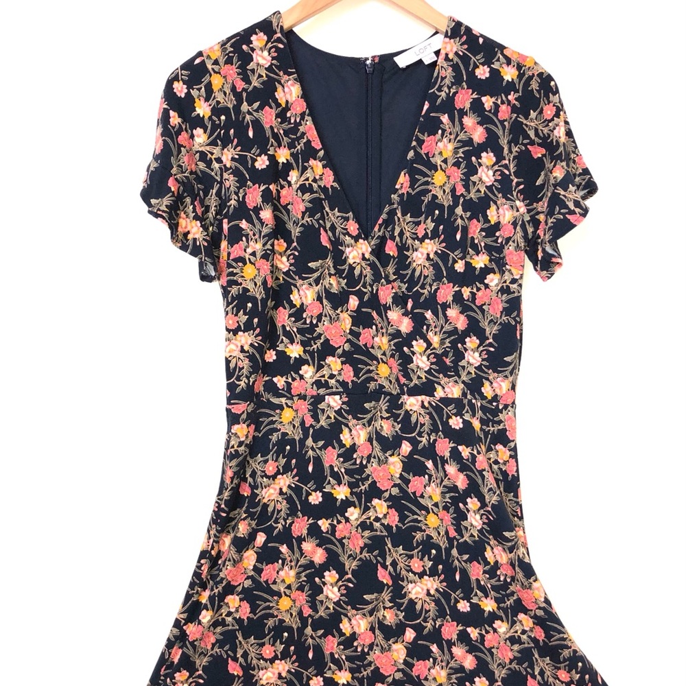 Loft faux wrap dress